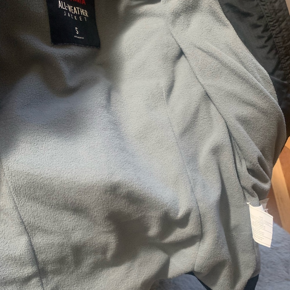 Hollister Black All-Weather Raincoat READ - DISCLOSED FLAWS with photos - Picture 10 of 14